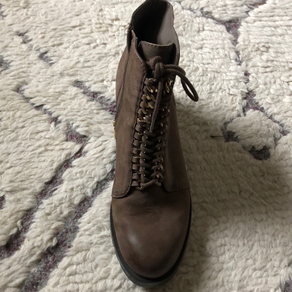 Karl Lagerfeld Combat Boots - Picture 2 of 3